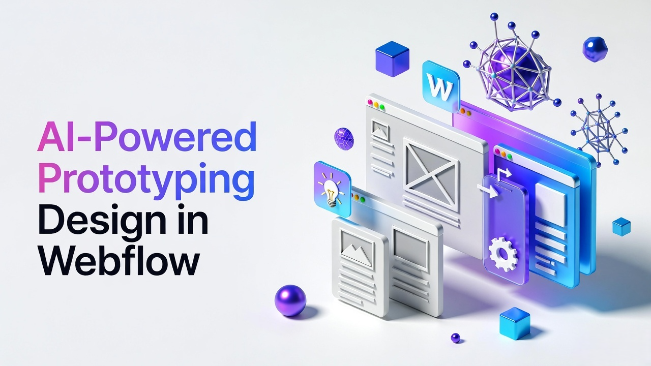 AI-Powered Prototyping Design in Webflow